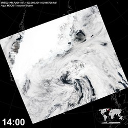 Level 1B Image at: 1400 UTC