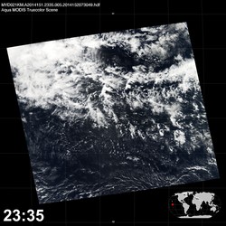 Level 1B Image at: 2335 UTC