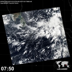 Level 1B Image at: 0750 UTC