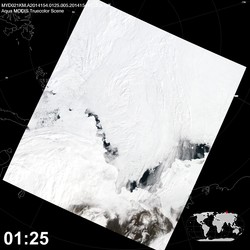 Level 1B Image at: 0125 UTC