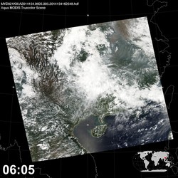 Level 1B Image at: 0605 UTC