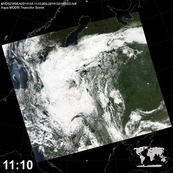 Level 1B Image at: 1110 UTC