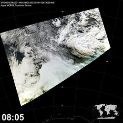 Level 1B Image at: 0805 UTC