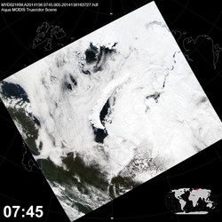 Level 1B Image at: 0745 UTC