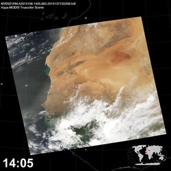 Level 1B Image at: 1405 UTC