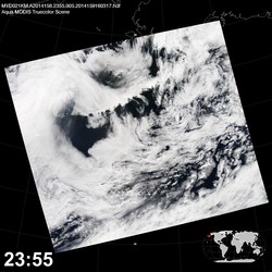 Level 1B Image at: 2355 UTC