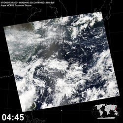 Level 1B Image at: 0445 UTC