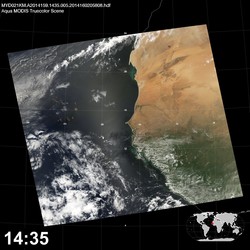 Level 1B Image at: 1435 UTC