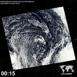 Level 1B Image at: 0015 UTC