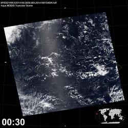 Level 1B Image at: 0030 UTC