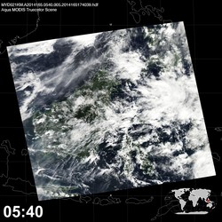 Level 1B Image at: 0540 UTC