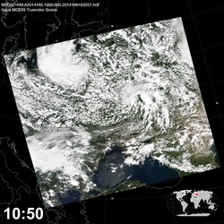 Level 1B Image at: 1050 UTC