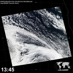 Level 1B Image at: 1345 UTC