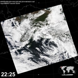 Level 1B Image at: 2225 UTC