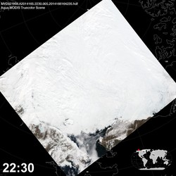 Level 1B Image at: 2230 UTC