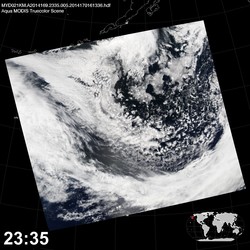 Level 1B Image at: 2335 UTC