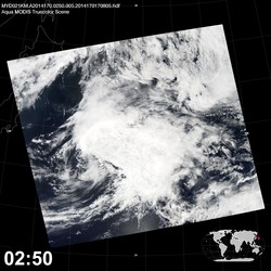 Level 1B Image at: 0250 UTC