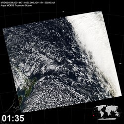 Level 1B Image at: 0135 UTC