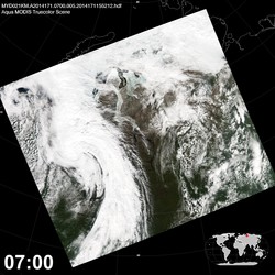 Level 1B Image at: 0700 UTC