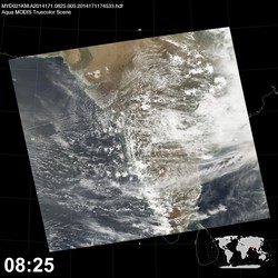 Level 1B Image at: 0825 UTC