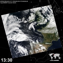 Level 1B Image at: 1330 UTC