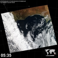 Level 1B Image at: 0535 UTC