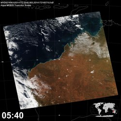 Level 1B Image at: 0540 UTC