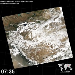 Level 1B Image at: 0735 UTC