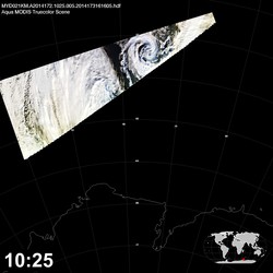 Level 1B Image at: 1025 UTC