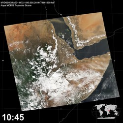 Level 1B Image at: 1045 UTC