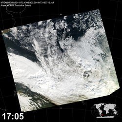 Level 1B Image at: 1705 UTC