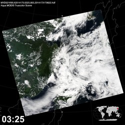 Level 1B Image at: 0325 UTC