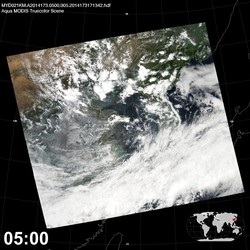 Level 1B Image at: 0500 UTC