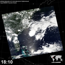 Level 1B Image at: 1810 UTC