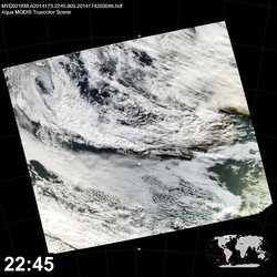 Level 1B Image at: 2245 UTC