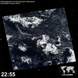 Level 1B Image at: 2255 UTC