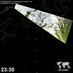 Level 1B Image at: 2330 UTC