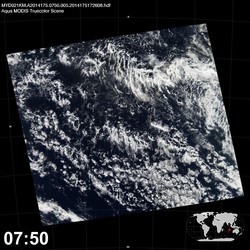 Level 1B Image at: 0750 UTC