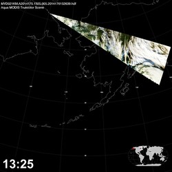 Level 1B Image at: 1325 UTC