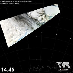 Level 1B Image at: 1445 UTC