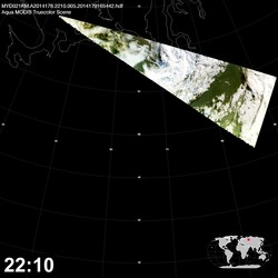 Level 1B Image at: 2210 UTC