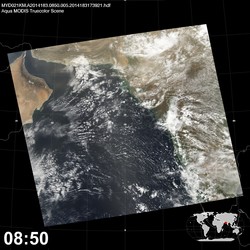 Level 1B Image at: 0850 UTC