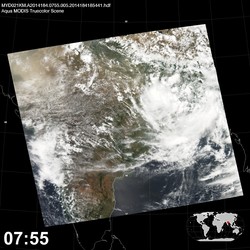 Level 1B Image at: 0755 UTC