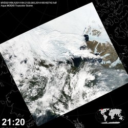 Level 1B Image at: 2120 UTC