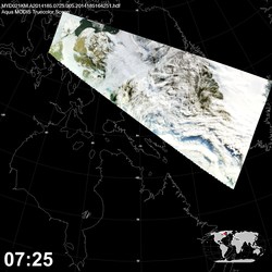 Level 1B Image at: 0725 UTC