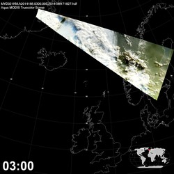 Level 1B Image at: 0300 UTC