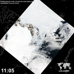 Level 1B Image at: 1105 UTC