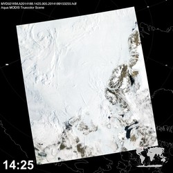 Level 1B Image at: 1425 UTC