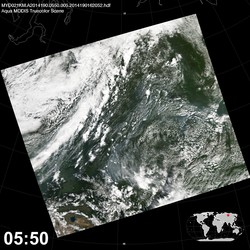 Level 1B Image at: 0550 UTC