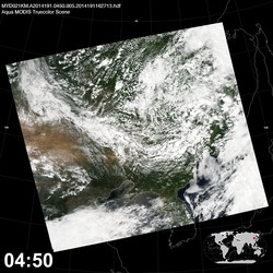 Level 1B Image at: 0450 UTC